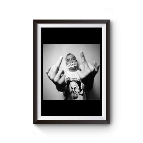 Eminem I Don't Give A Fuck Poster