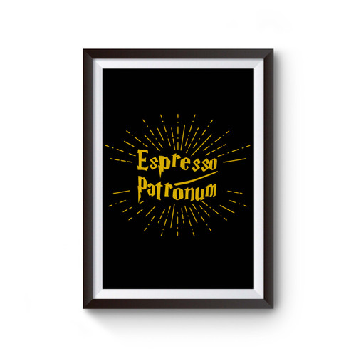 Espresso Patronum Coffee Poster