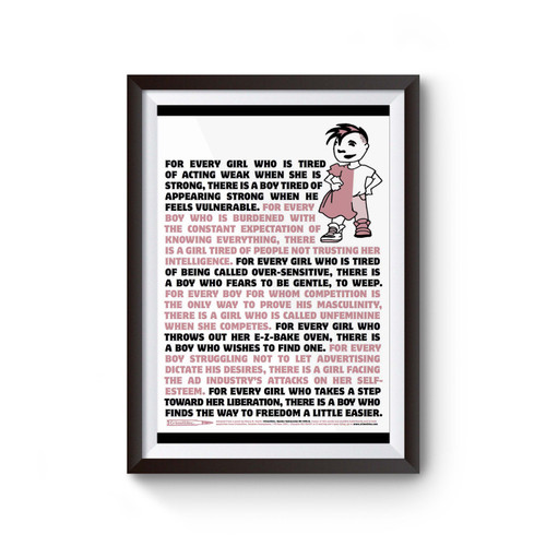 Every Girl Every Boy Gender Subversion Poster