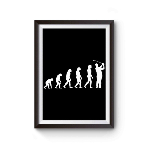 Evolution Golf Poster