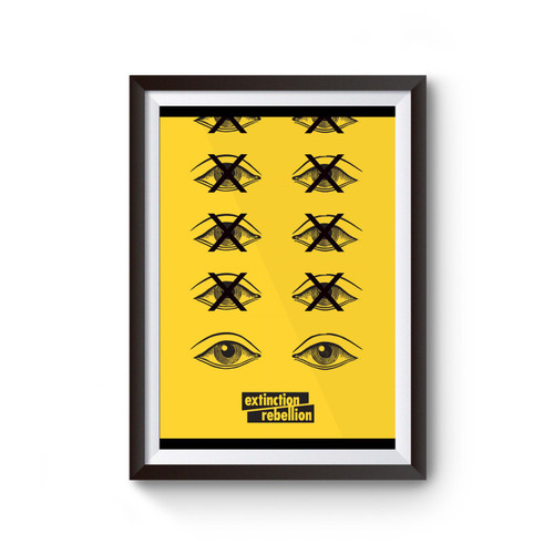 Extinction Rebellion Protest Against Climate Poster