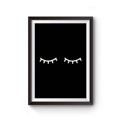 Eyelashes Lashes Mascara Tumblr Makeup Fashion Poster