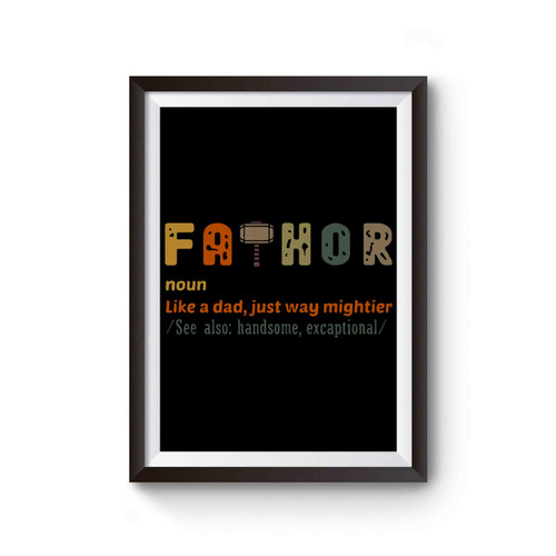Fa-Thor Definition Poster