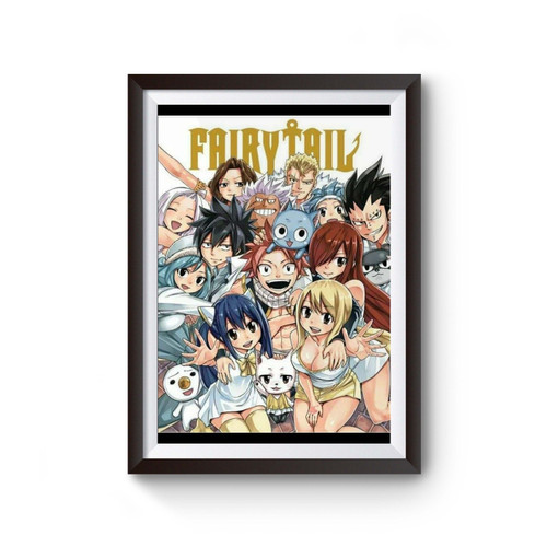 Fairy Tail Natsu Manga Poster