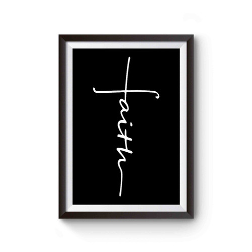 Faith Cross Poster