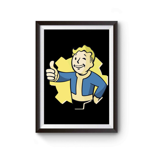 Fallout Vault Boy Art Poster