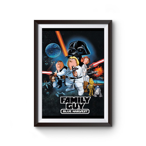 Family Guy Star Wars Spoof Stewie As Darth Vader Poster