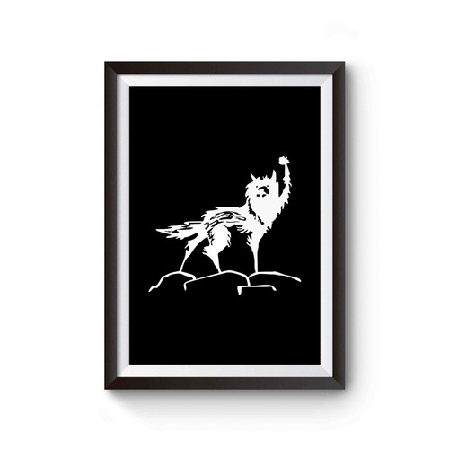 Fantastic Mr Fox Wolf Poster