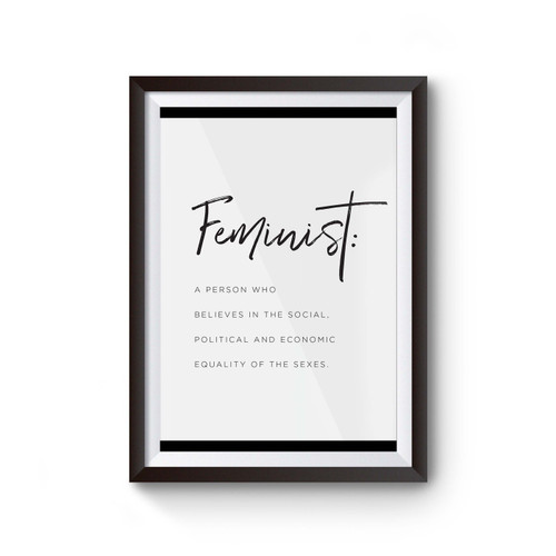 Feminist Definition Poster