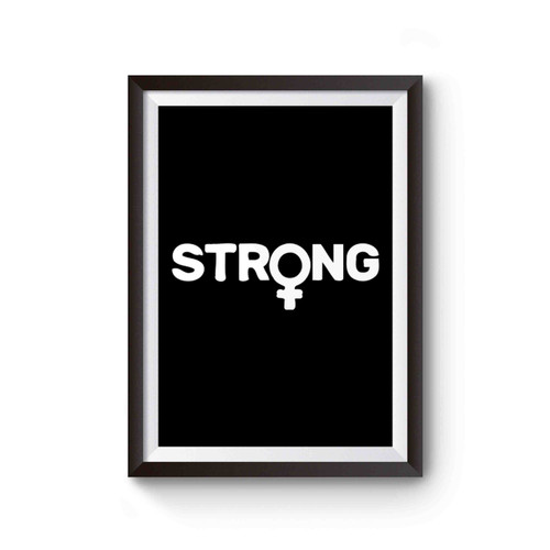 Feminist Strong Woman She Persisted I'm With Her Nasty Poster