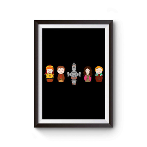Firefly Serenity Japanese Kokeshi Poster