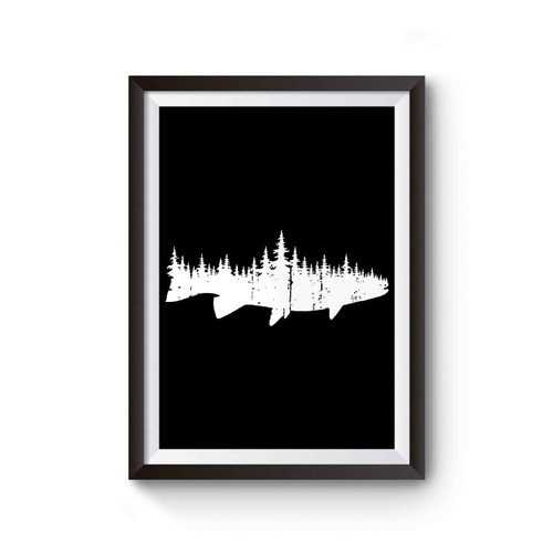 Fish And Forest Poster