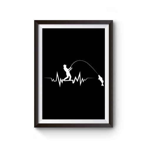 Fishing Heartbeat Poster