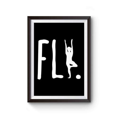 Fly Yoga Poster