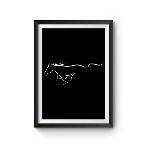 Ford Mustang Car Poster