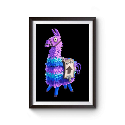 Fortnite Llama Poster