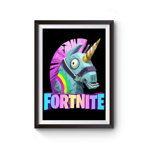 Fortnite Pinata Unicorn Fortnite Battle Royale Poster