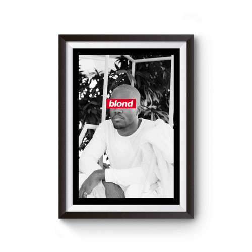 Frank Ocean Blond Poster