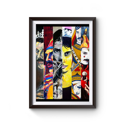 Freddie Mercury Queen Art Inspired Poster