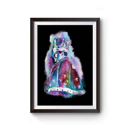 Freddie Mercury Save The Queen Poster