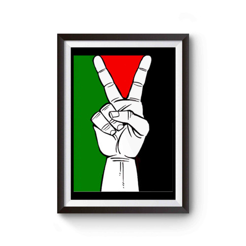 Free Palestine Gaza Conflict Political Poster