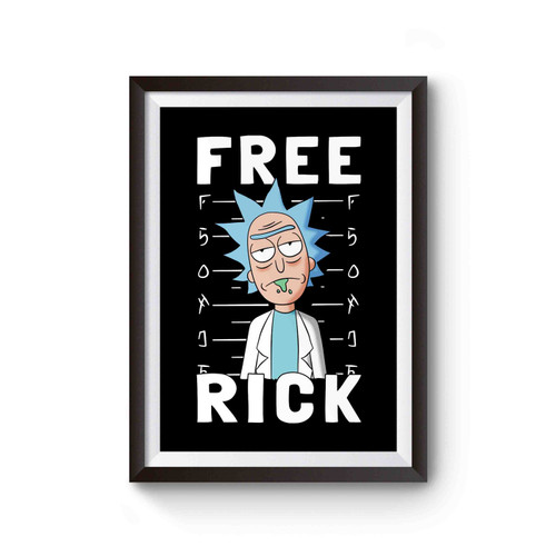 Free Rick Comedy Rick And Morty Season 3 Inspired Poster