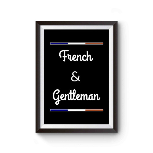 French & Gentleman Poster
