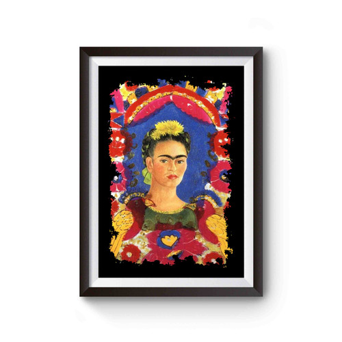 Frida Kahlo Paint Art Poster