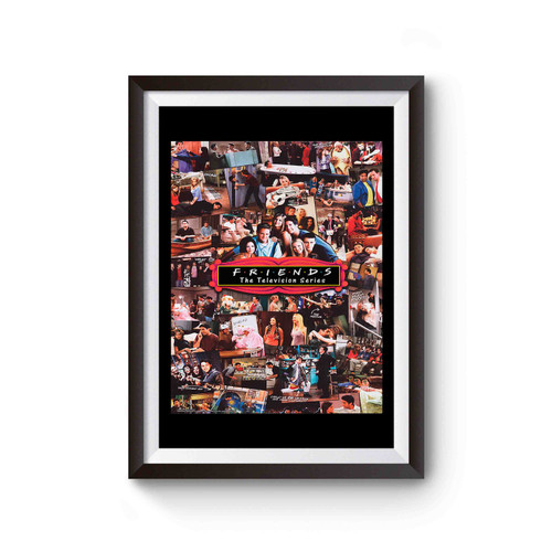 Friends Tv Collage Poster