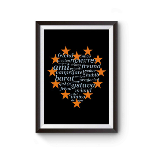 Friends With Europe Poster