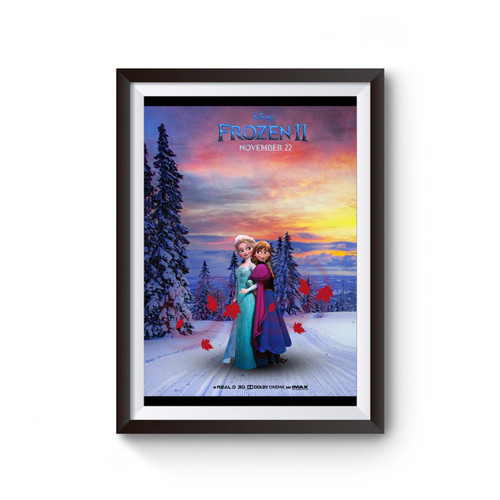 Frozen 2 Anna And Elsa Inspired Poster