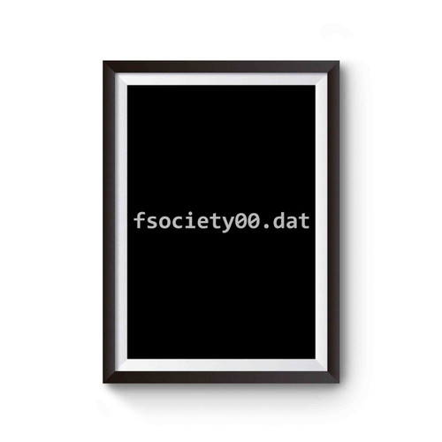Fsociety Dat File Poster