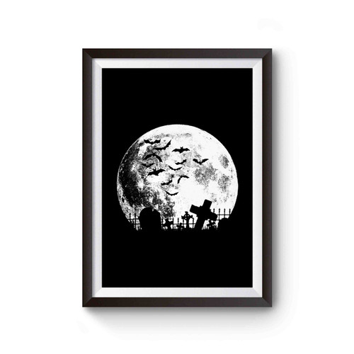Full Moon Hallowen Poster