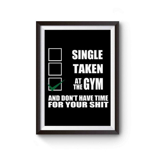 Funny Workout Single Funny Quotes Poster
