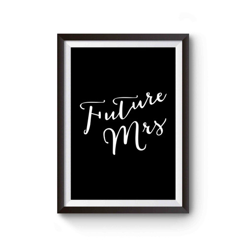 Future Mrs Bachelorette Party Honeymoon Poster