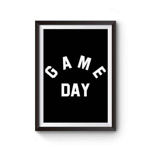 Game Day Football Inspired Poster
