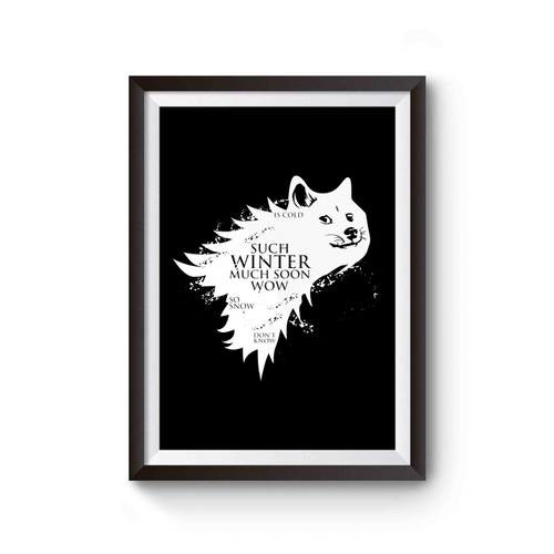 Game Of Doge Game Of Thrones Poster