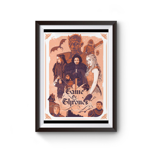 Game Of Thrones All Characters 4 Poster