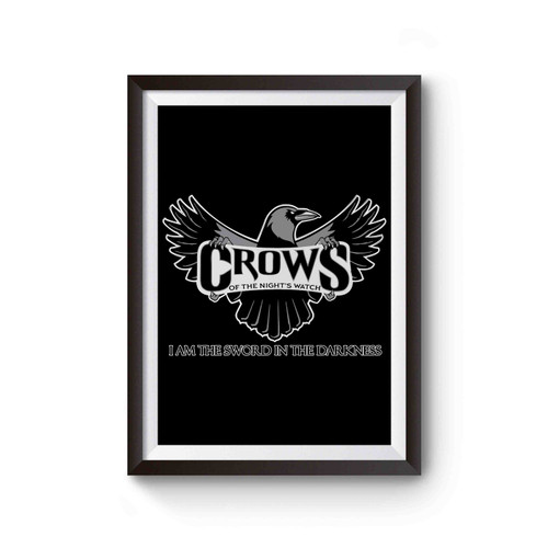 Game Of Thrones Crows Of The Night's Watch In The Darkness Poster