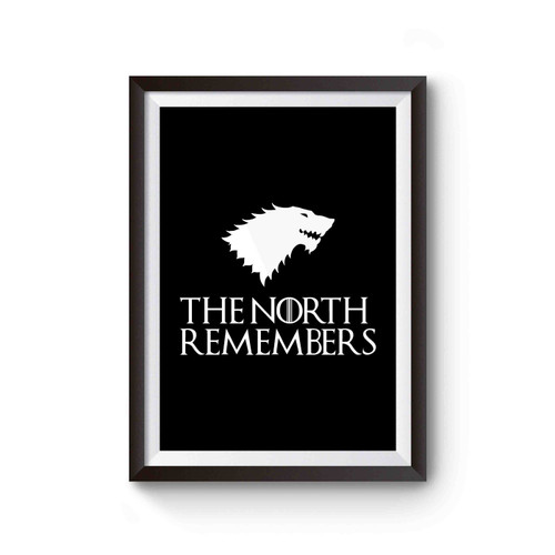 Game of Thrones Dire Wolf The North Reme Poster