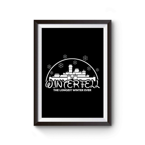 Game Of Thrones Winterfell Winter Is Coming Poster
