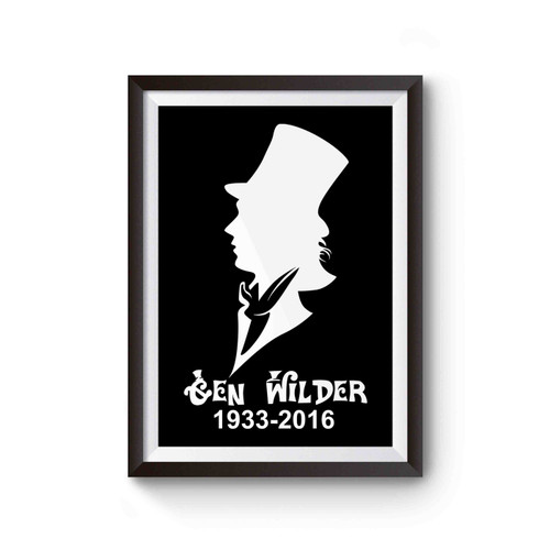 Gene Wilder Rip Willy Wonka R Poster