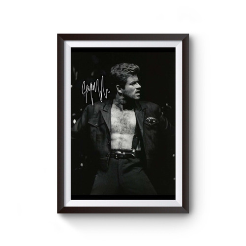 George Michael Signed Poster