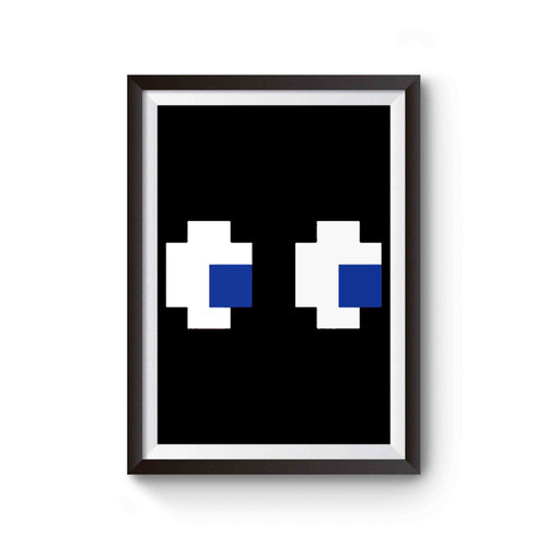 Ghost Eyes Minecraft Poster