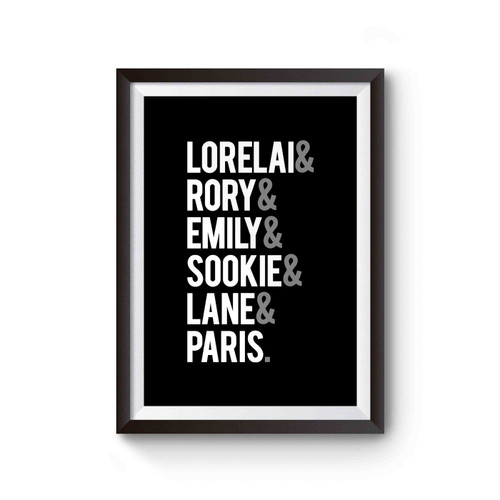 Gilmore Girls Girls Of Gilmore Rory 2 Poster