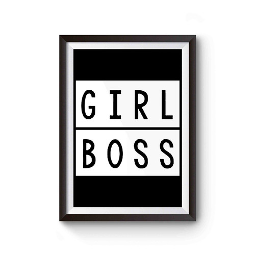 Girl Boss Poster