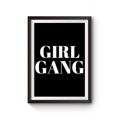 Girl Gang Best Friends Matching Poster