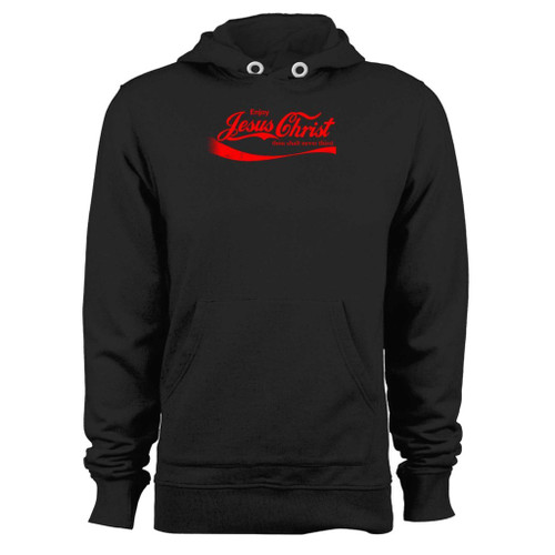 Was created with comfort in mind, this funny enjoy jesus christ hoodie lighter weight is perfect for any activity. Teams and groups love this hoodie for its affordable price and variety of colors.