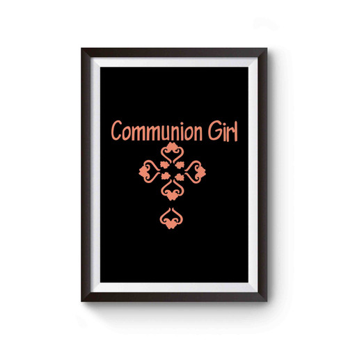 Girl's First Holy Communion Poster