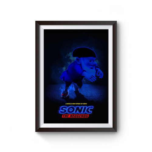 Gnome Sonic The Hedgehog Parody Poster